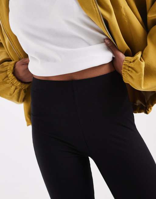 ASOS DESIGN Tall basis leggings i jersey i sort, 5 af 5