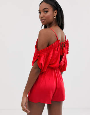 asos beach playsuit