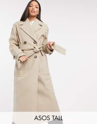 asos tall womens coats