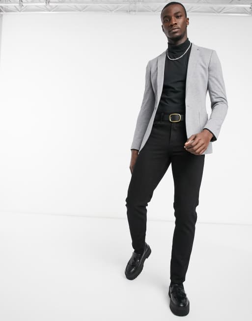 Asos jersey blazer store