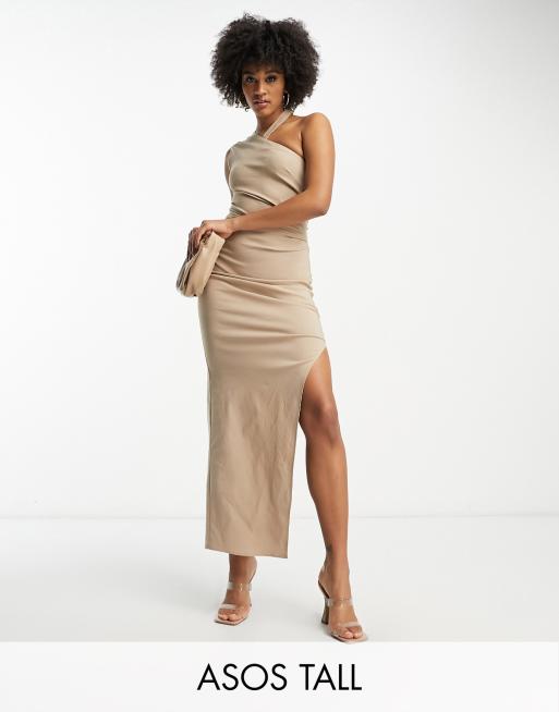 ASOS Slinky Wrap Midi Dress