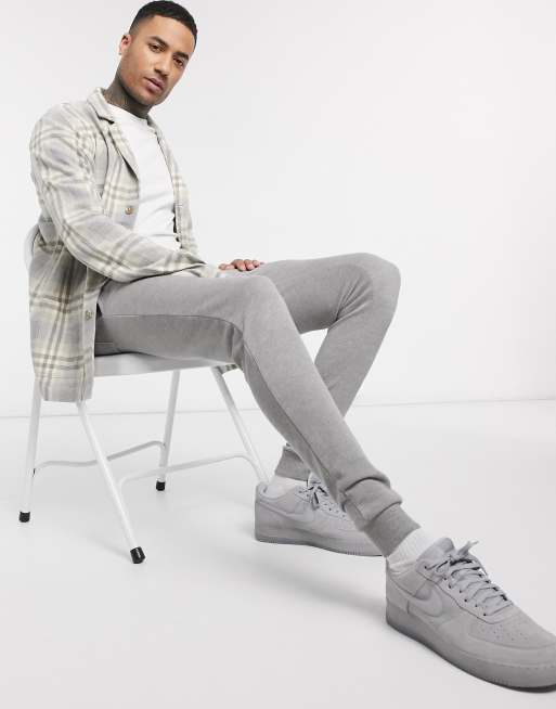 ASOS DESIGN Tall – Beżowa letnia marynarka w kratę, 4 z 4
