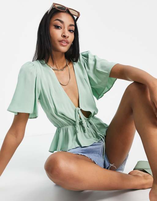 Blouse best sale vert menthe