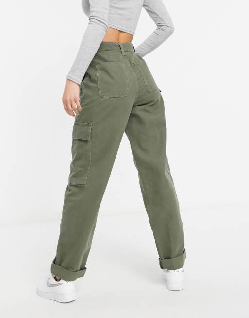 ASOS DESIGN Tall – Bojówki w kolorze khaki, 2 z 4