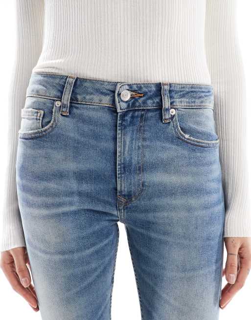 ASOS DESIGN Tall - Bootcut jeans in mid-wash , 5 van 5