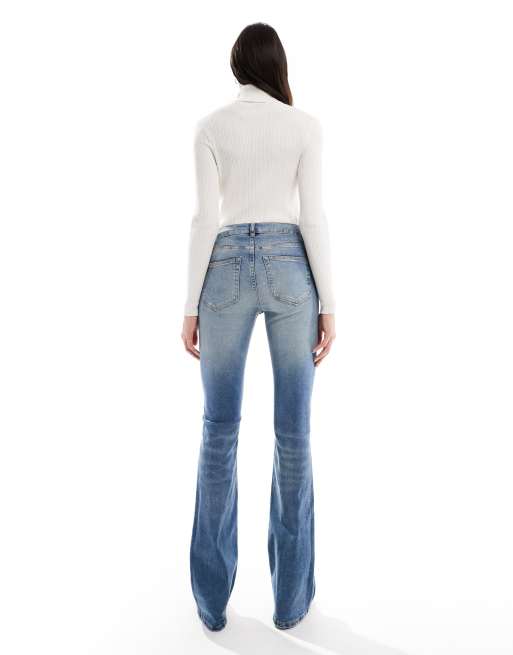 ASOS DESIGN Tall – Bootcut-Jeans in mittlerer Waschung , 2 von 5