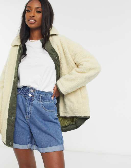 Asos hotsell cream jacket