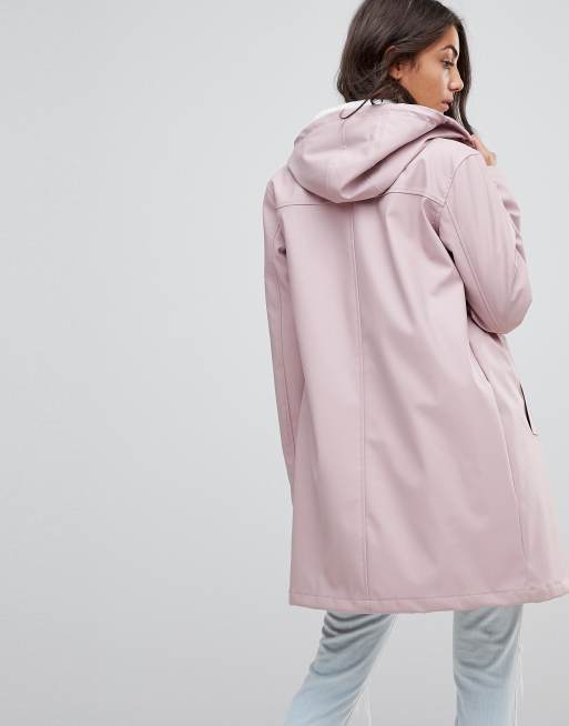 Asos clearance borg raincoat