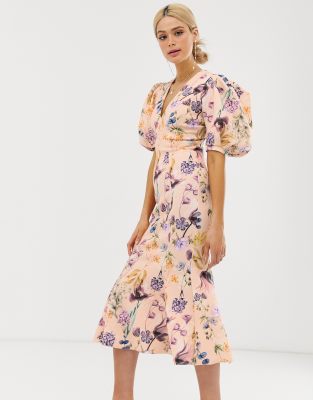 floral dress asos