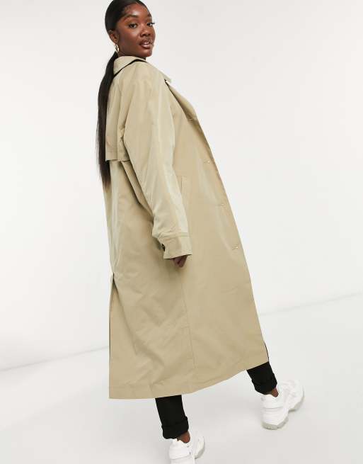 Asos design boyfriend outlet trench coat