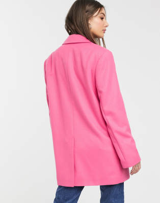 bright pink coat