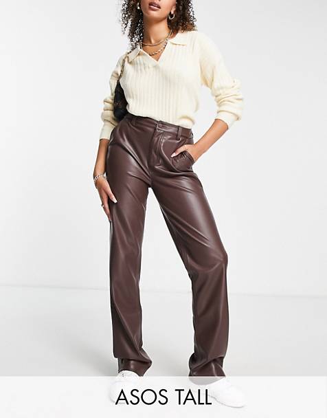 ASOS Synthetisch Mini Avondrok Met Strik pantalons en chinos voor Lange broeken Dames Kleding voor voor Broeken 