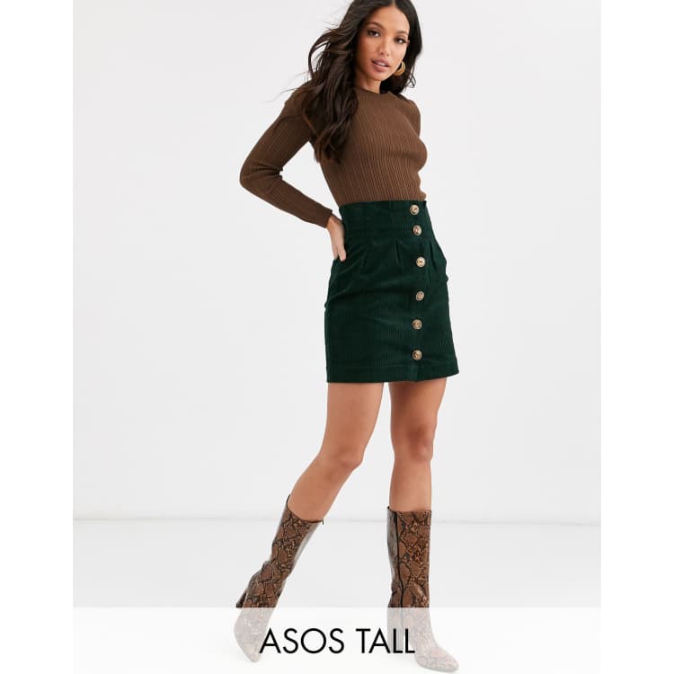 Cord skirt tall sales