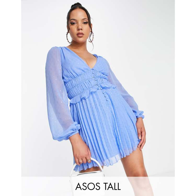 ASOS Tall ASOS DESIGN Tall Bridesmaid ruched waist maxi dress with