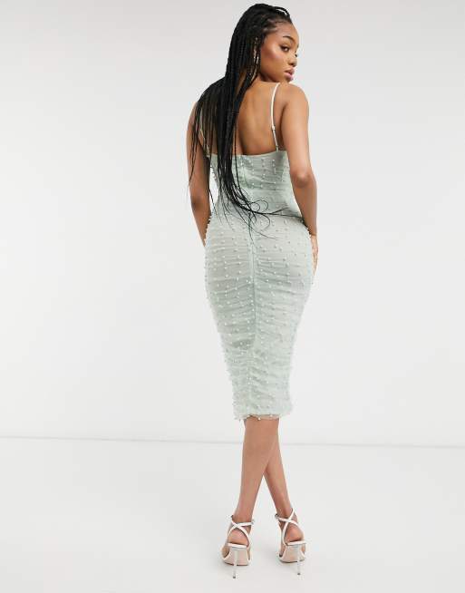 Sage cheap bodycon dress