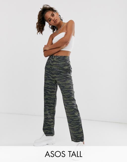 Women's tall hot sale camouflage pants