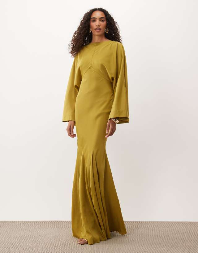 forest green halter neck dress Heartseeker Maxi Indo Western Salwar Suit main image 0
