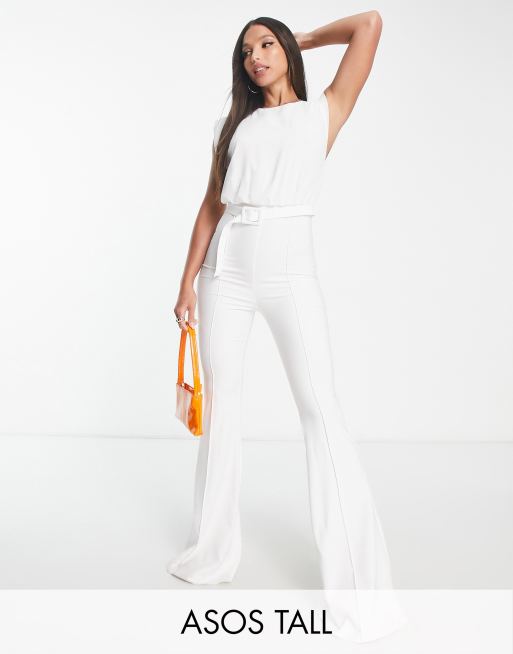 White jumpsuit for store tall women