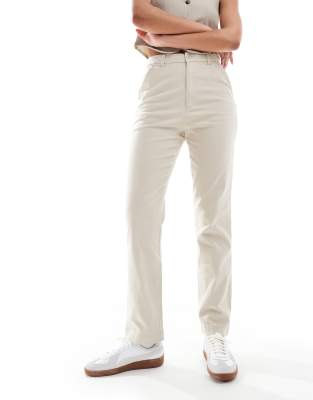 ASOS DESIGN Tall chino trouser in stone-Neutral