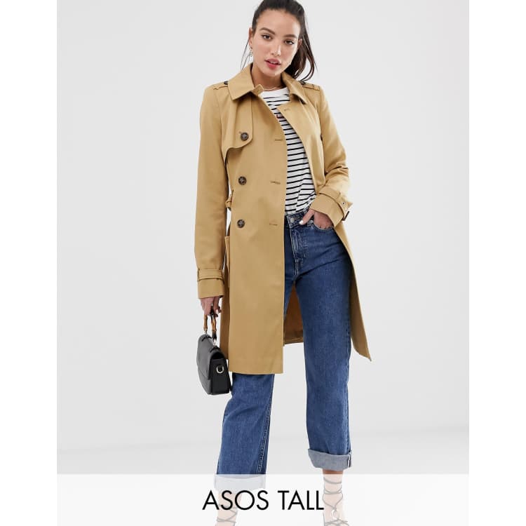 ASOS DESIGN Tall classic trench coat