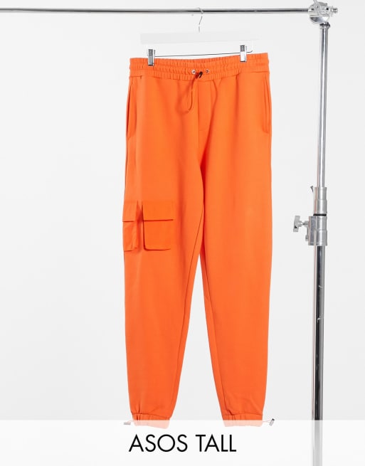 off white orange sweatpants