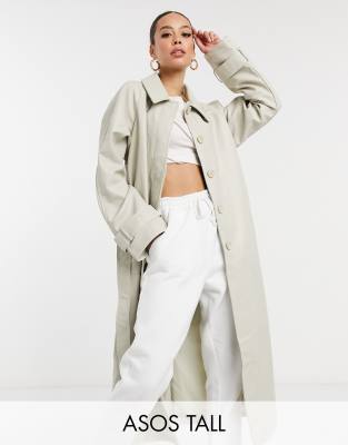 Asos tall hotsell trench coat