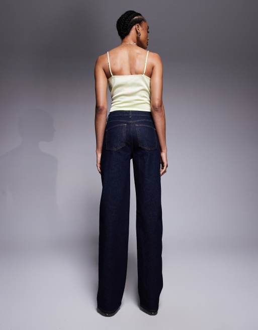 ASOS DESIGN Tall comfort stretch straight leg jean in rinse, 3 of 5