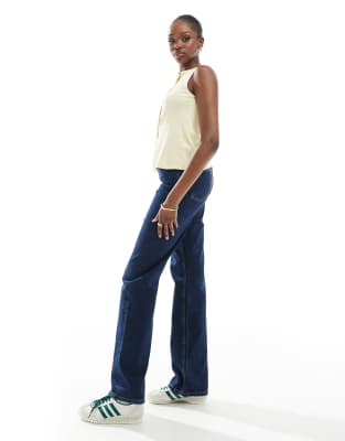 Asos Tall Asos Design Tall Comfort Stretch Straight Leg Jeans