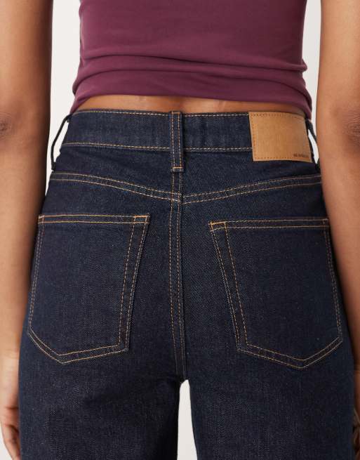 ASOS DESIGN Tall comfort stretch straight leg jeans in rinse