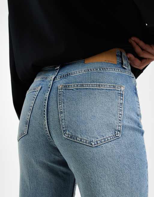 ASOS DESIGN Tall - Comfortabele stretchjeans met rechte pijpen in vintage wassing, 4 van 5
