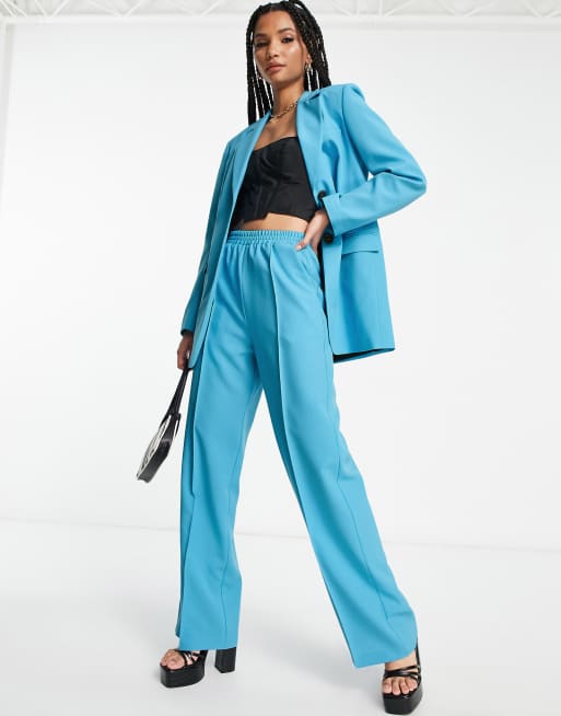 ASOS DESIGN Tall Commuter Pantalon de tailleur Turquoise