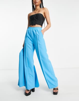 Shop ASOS Tall DESIGN commuter suit trouser in turquoise Online – Trendy & Affordable Fashion