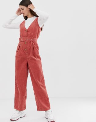 red cord jumpsuit