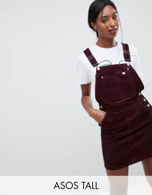 tall dungaree dress