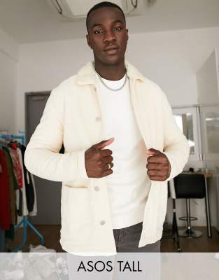 asos design worker jacket
