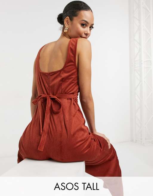 Asos corduroy jumpsuit sales