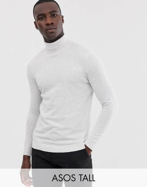 White cotton polo store neck