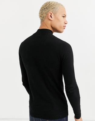 tall black turtleneck