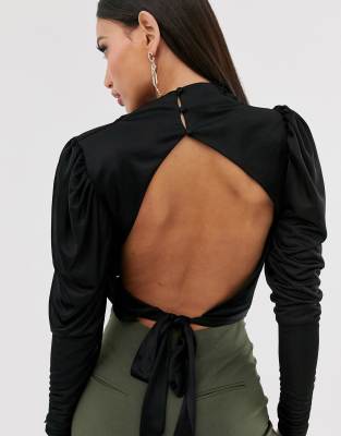 backless tops asos