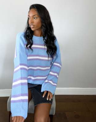 asos striped sweater