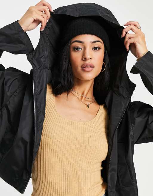 Asos rain jacket on sale womens