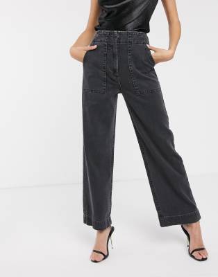 wide leg carpenter jeans