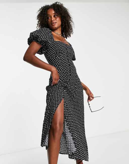 Asos polka dress best sale