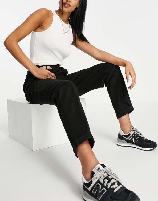 ASOS DESIGN Tall – Czarne chinosy, 3 z 4