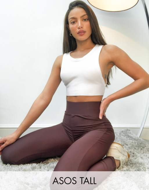 ASOS DESIGN Hourglass leggings with deep waistband, ASOS