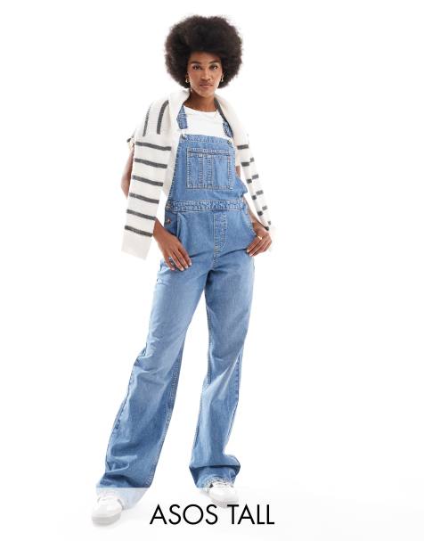 Low hot sale cut dungarees