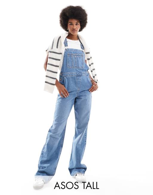 Boyfriend Denim Dungarees