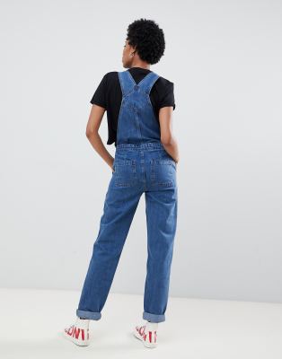 tall denim dungarees