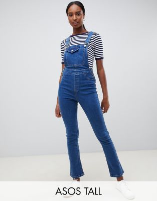 tall denim dungarees