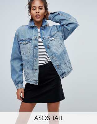 asos girlfriend denim jacket